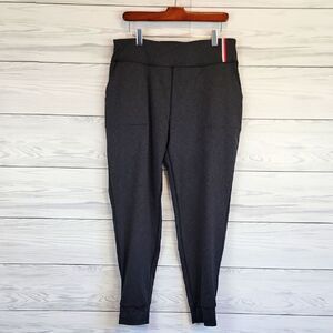 Tommy Hilfiger Gray High-Waisted Athletic Leggings Womens Size L